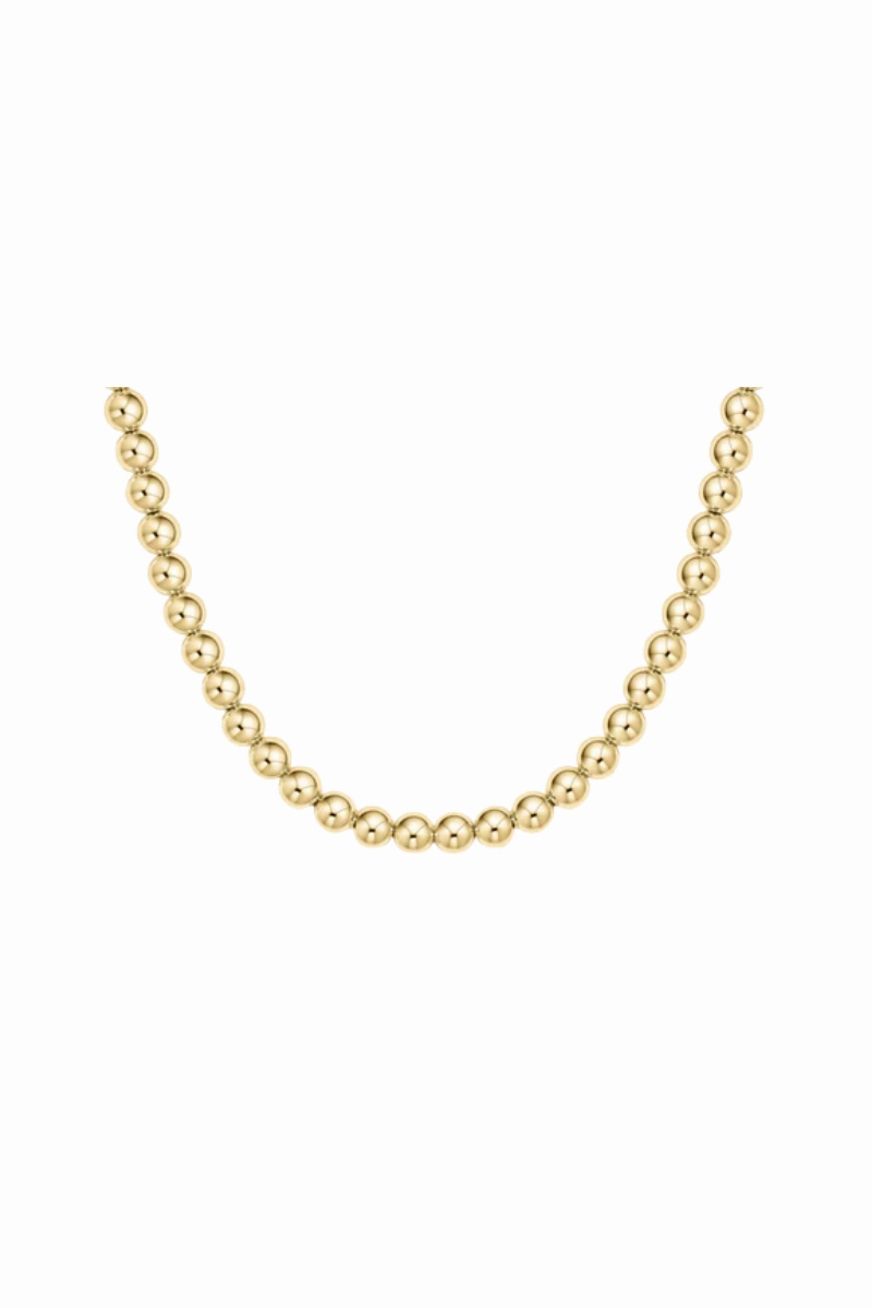 15" Choker Classic Gold 6Mm Bead Grab the Deal Now Shop Todays Picks