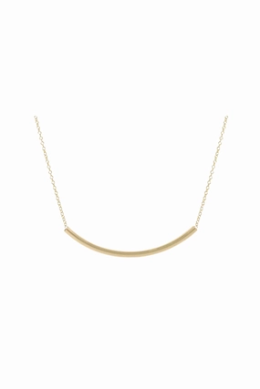 16" Necklace Gold - Bliss Bar Gold Big Savings Event
