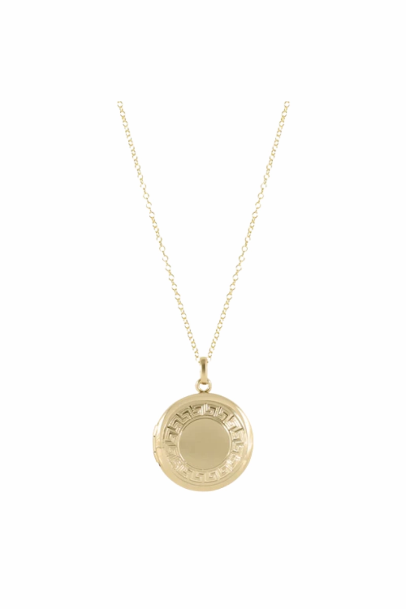 Clearance Event Deal Frenzy Today 16" Necklace Gold - Cherish Small Gold Locket