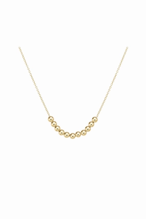 16" Necklace Gold - Classic Beaded Bliss Big Savings Alert