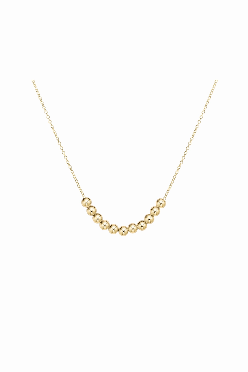 16" Necklace Gold - Classic Beaded Bliss Big Savings Alert