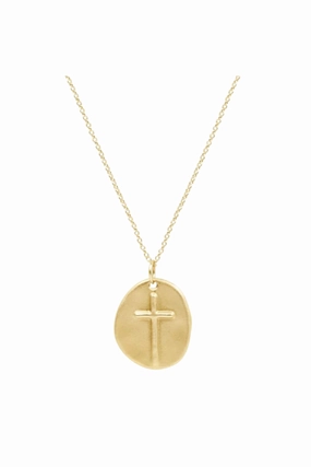 Sale Ending Soon Big Price Drop 16" Necklace Gold - Inspire Gold Charm