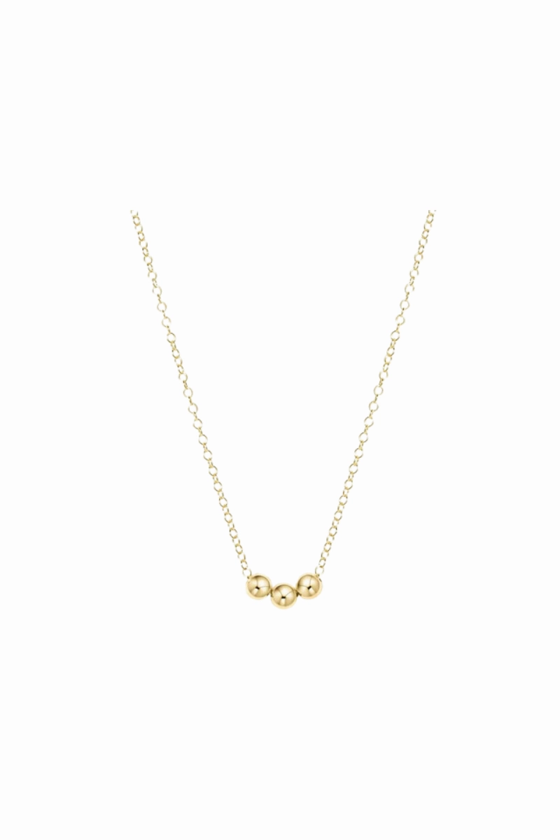 Todays Hot Pick 16" Necklace Gold - Joy 3Mm