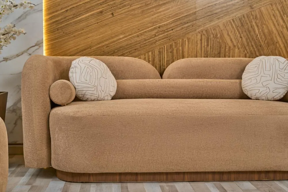 3-seater sofa from Maiden Home, Brown - 220x75x75 cm M110453270