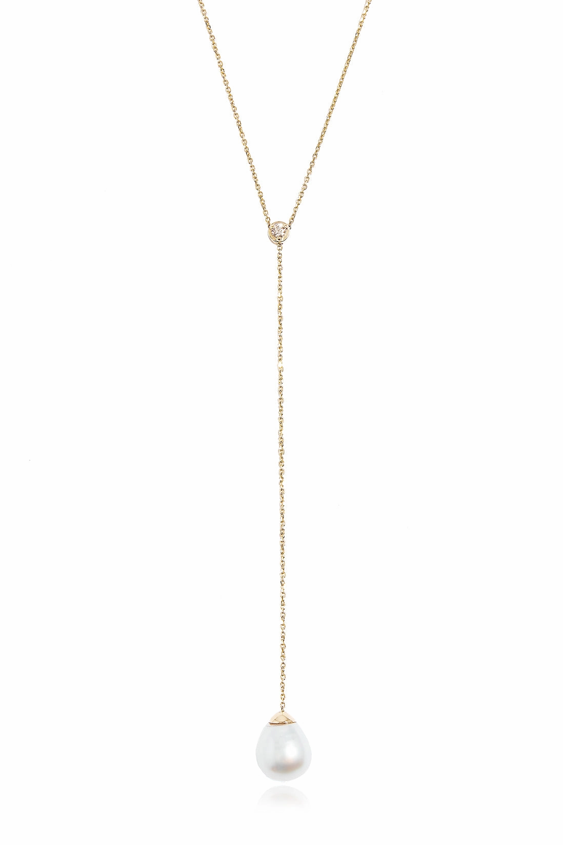 Price Drop Alert Adjustable Diamond Pearl Lariat