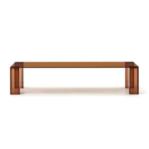 Adularia Glass Rectangular Coffee Table