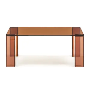 Adularia Glass Square Coffee Table