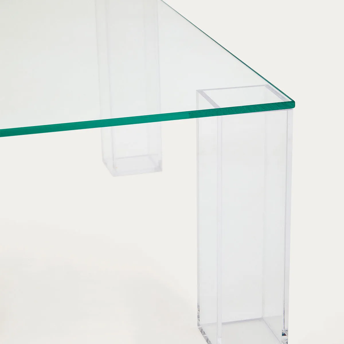 Adularia Glass Square Coffee Table