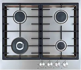 AEG 24" Gas Cooktop - Stainless - 6524GM-M-F