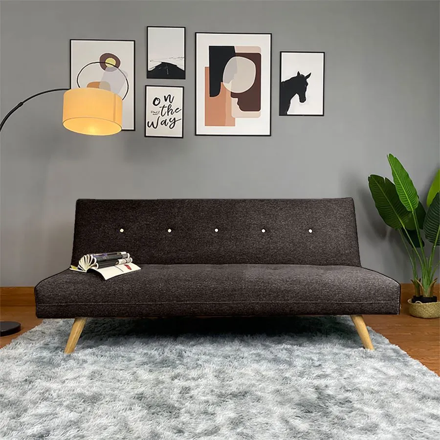 Aimar 2 In 1 Sofabed Linen Upholstered