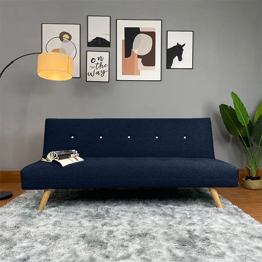 Aimar 2 In 1 Sofabed Linen Upholstered