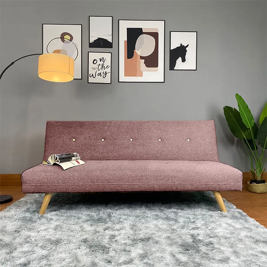 Aimar 2 In 1 Sofabed Linen Upholstered