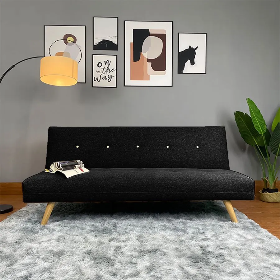 Aimar 2 In 1 Sofabed Linen Upholstered