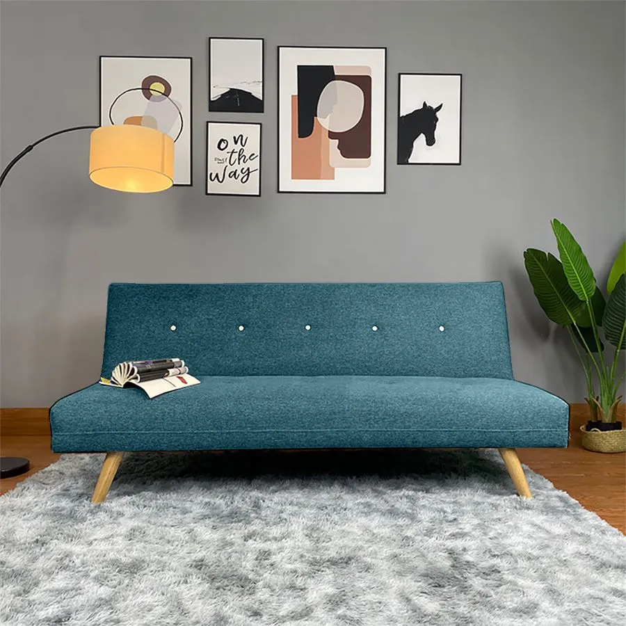 Aimar 2 In 1 Sofabed Linen Upholstered