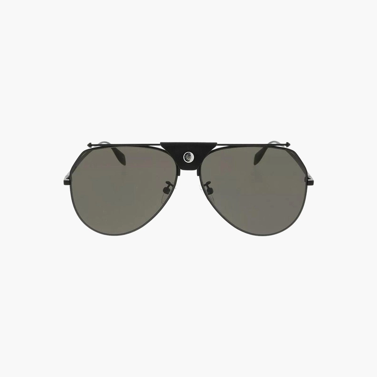 Alexander Mcqueen Metal Black Sunglasses Hot Picks Today Hot Offer Event