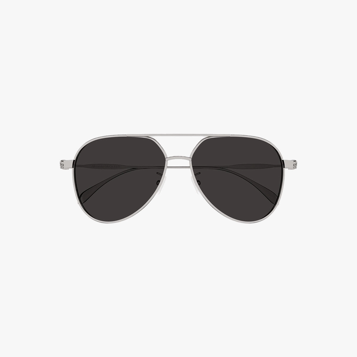 Alexander Mcqueen Ruthenium Grey Sunglasses Save Big Today Grab It Now