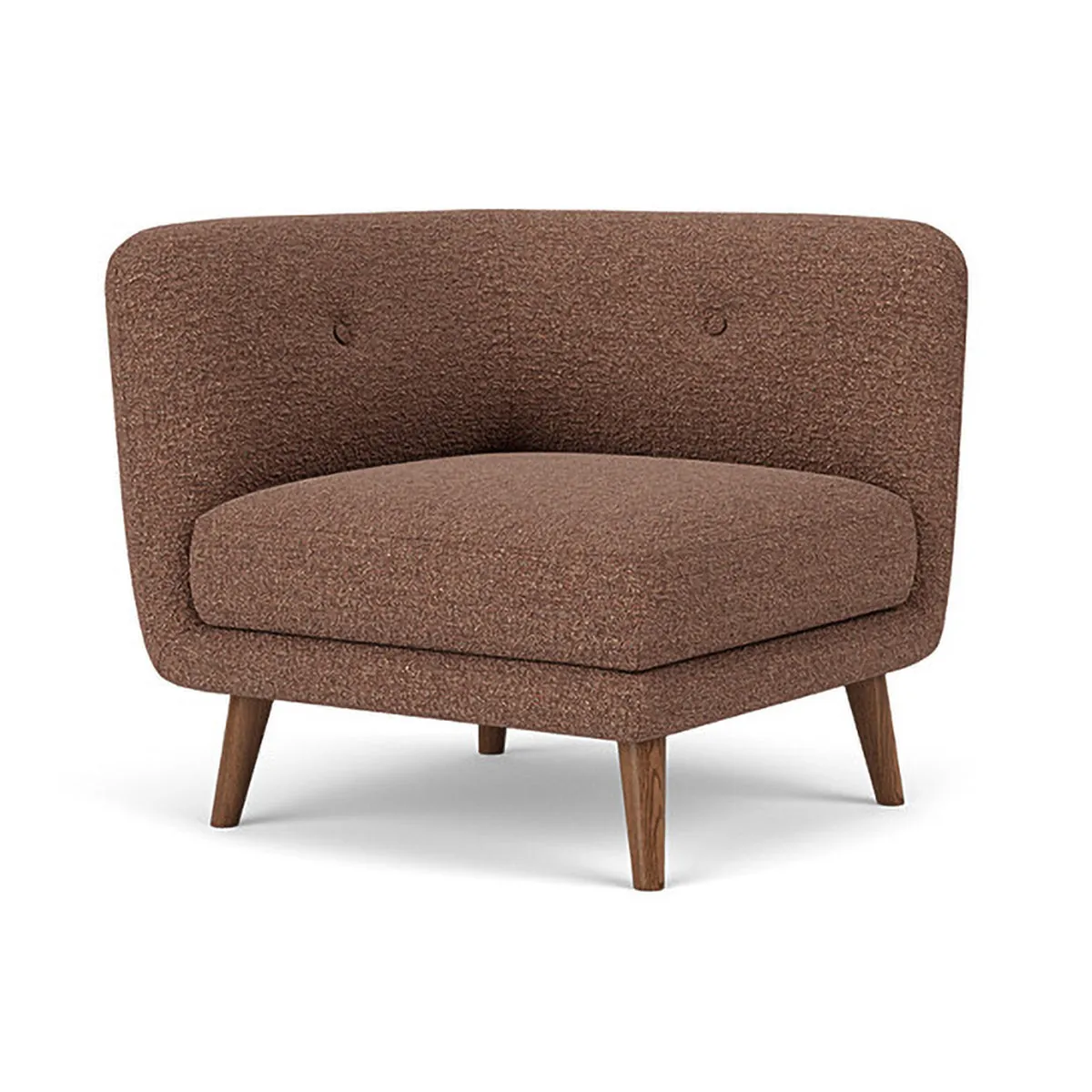 Alfred Boucle Right 1 Seater Modular Sofa