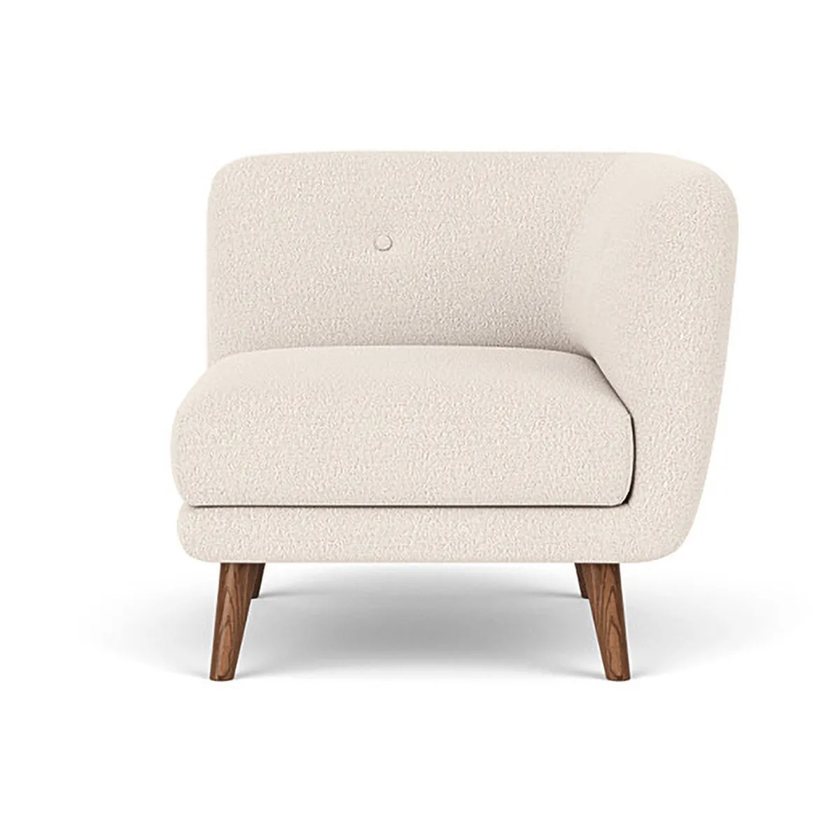 Alfred Boucle Right 1 Seater Modular Sofa