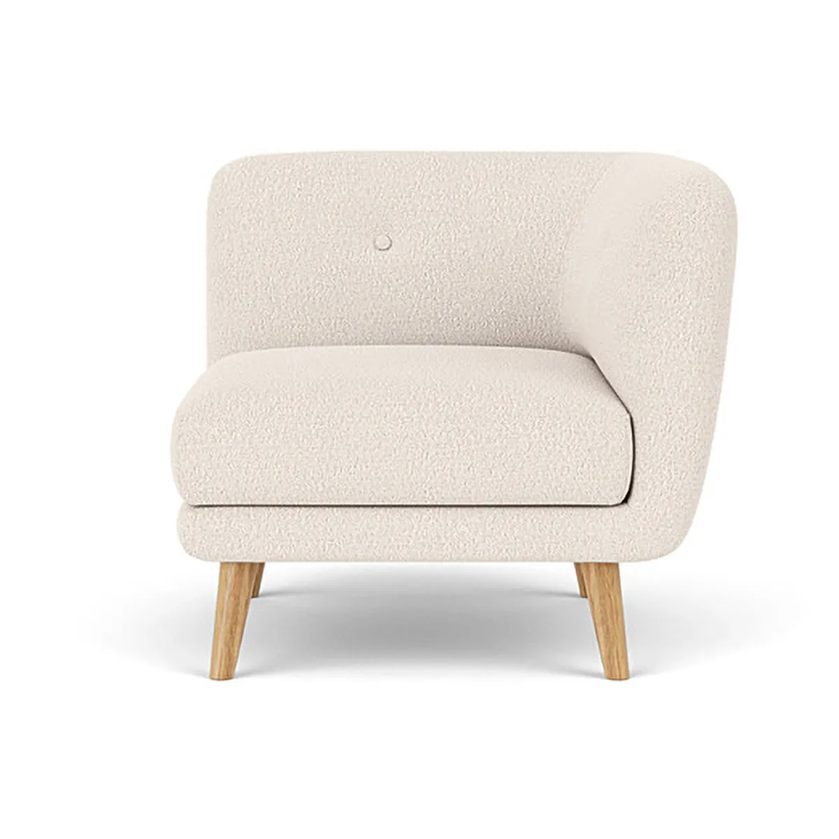 Alfred Boucle Right 1 Seater Modular Sofa