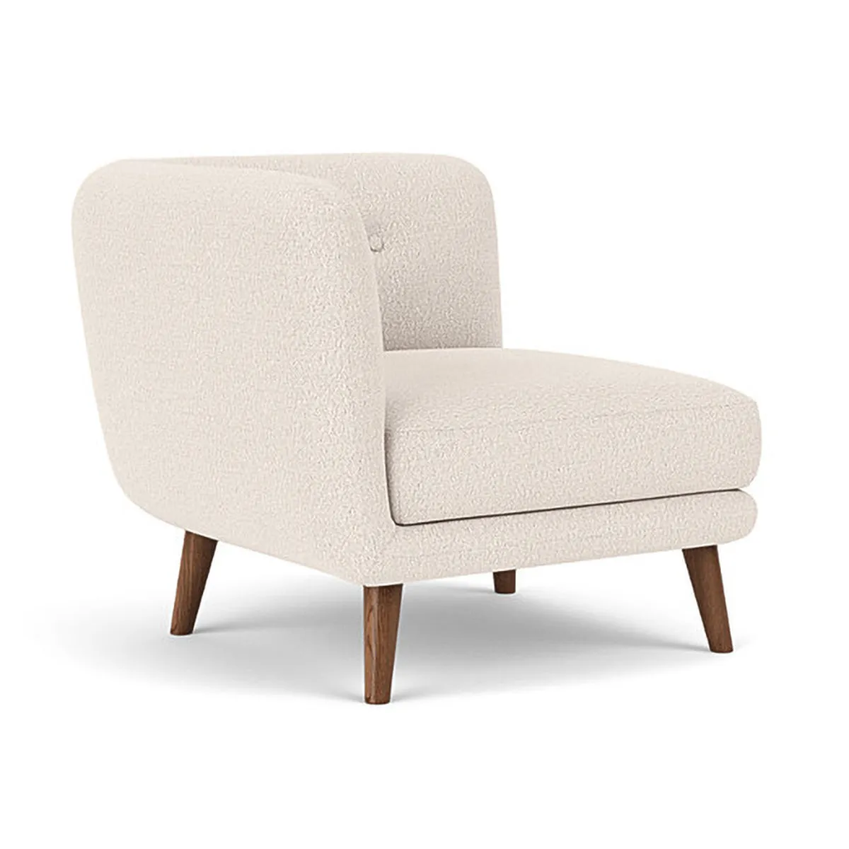 Alfred Boucle Right 1 Seater Modular Sofa