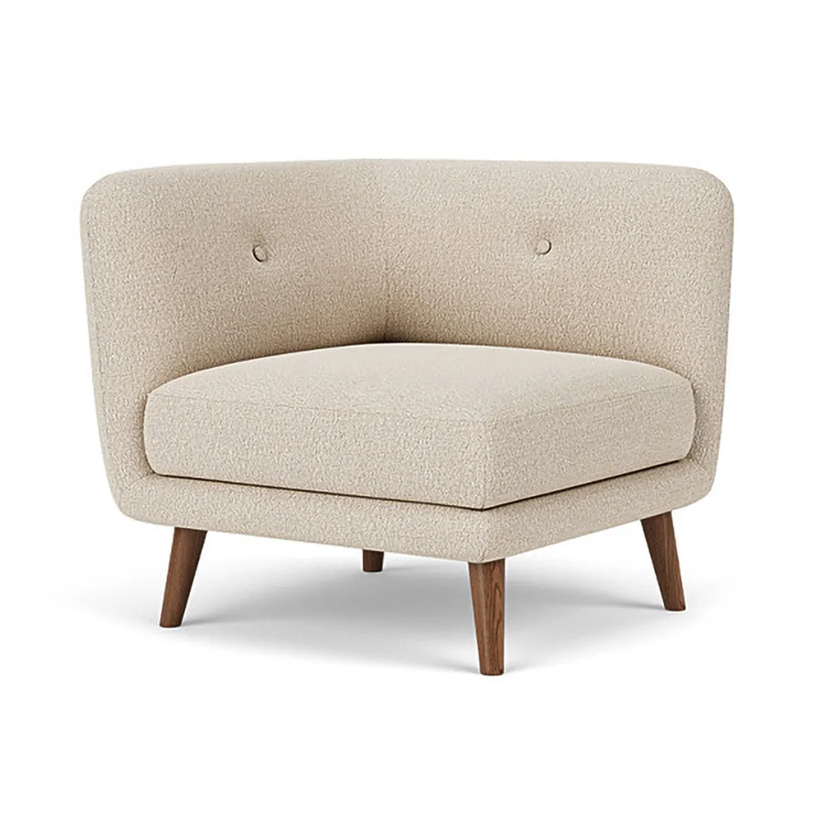 Alfred Boucle Right 1 Seater Modular Sofa