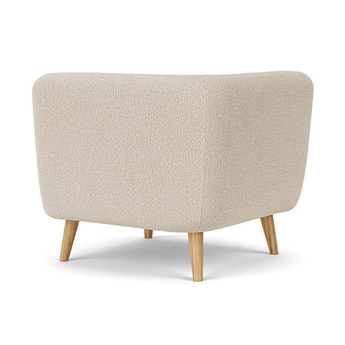 Alfred Boucle Right 1 Seater Modular Sofa
