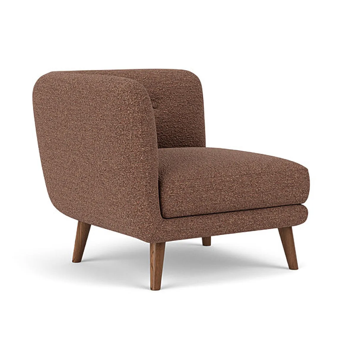 Alfred Boucle Right 1 Seater Modular Sofa