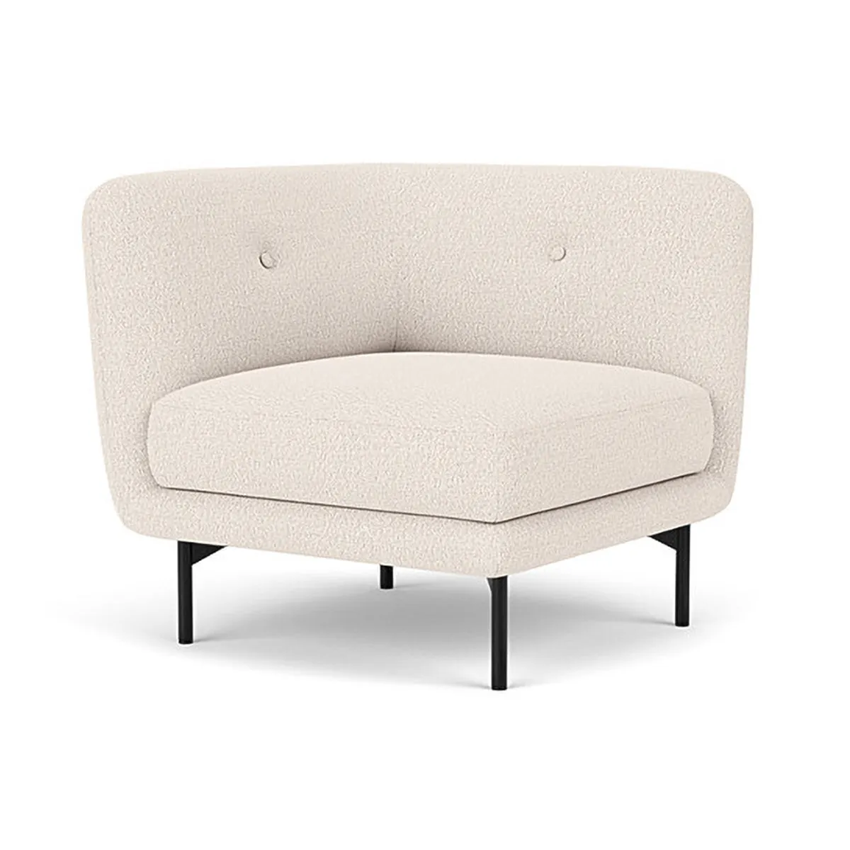 Alfred Boucle Right 1 Seater Modular Sofa
