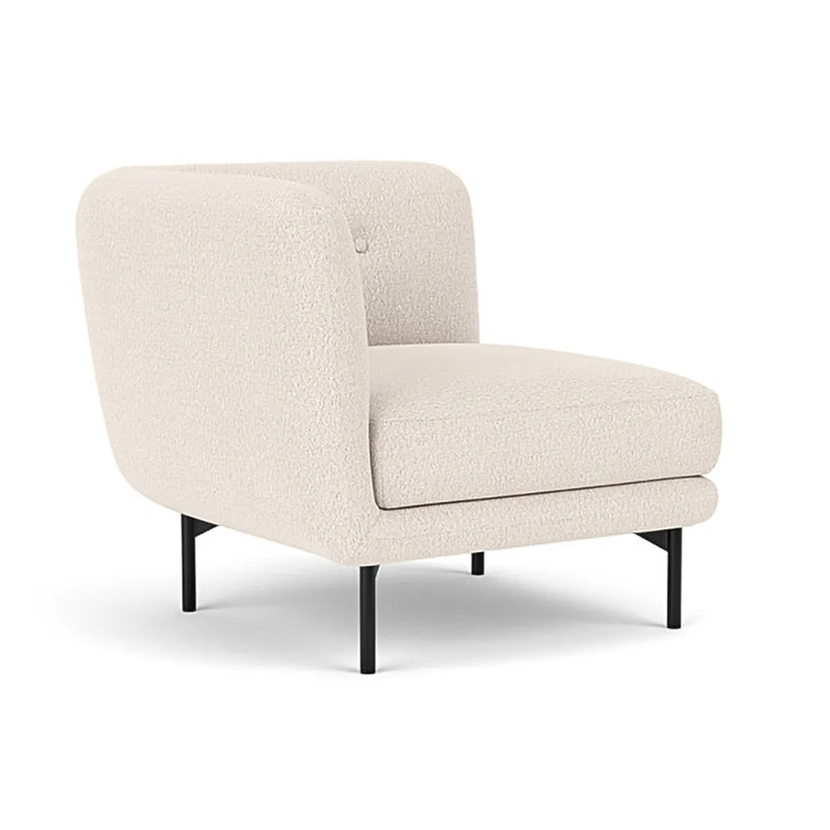Alfred Boucle Right 1 Seater Modular Sofa