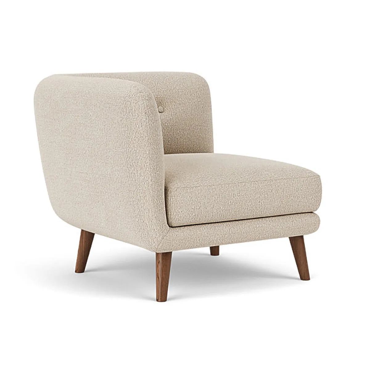 Alfred Boucle Right 1 Seater Modular Sofa