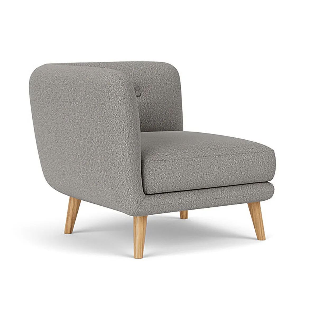 Alfred Boucle Right 1 Seater Modular Sofa