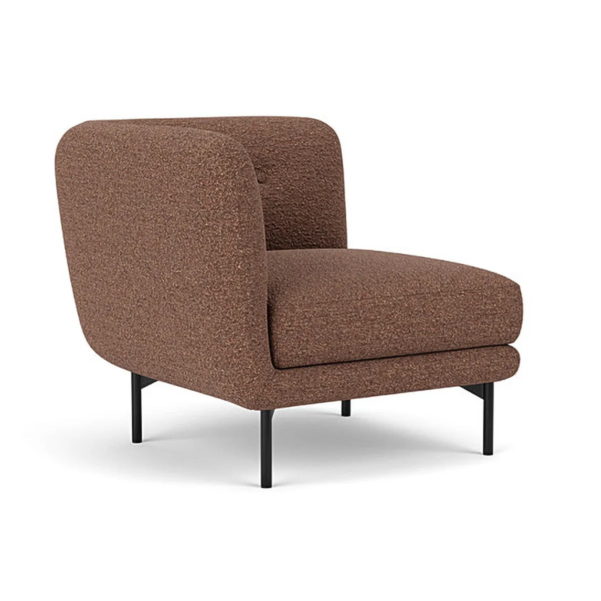 Alfred Boucle Right 1 Seater Modular Sofa