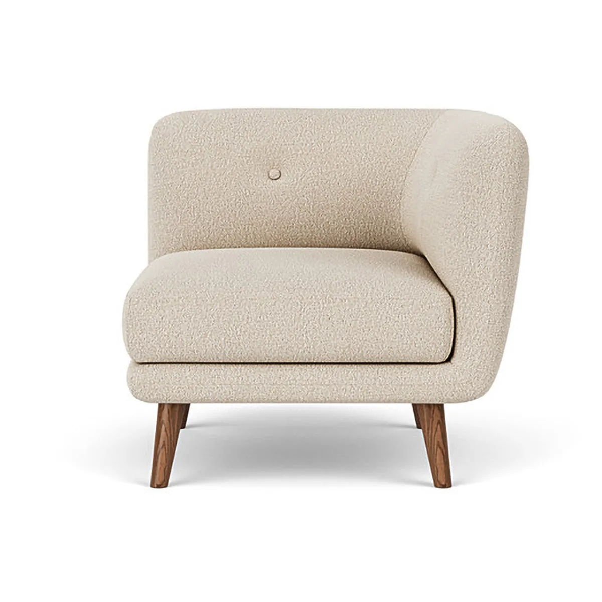 Alfred Boucle Right 1 Seater Modular Sofa