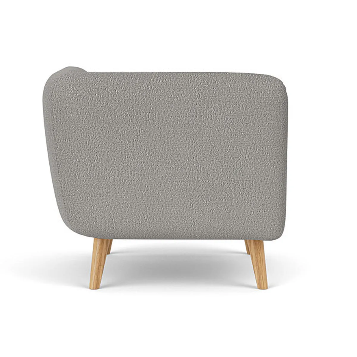 Alfred Boucle Right 1 Seater Modular Sofa