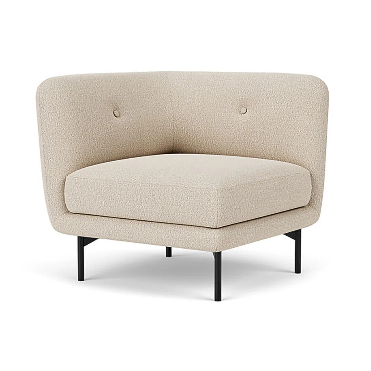 Alfred Boucle Right 1 Seater Modular Sofa