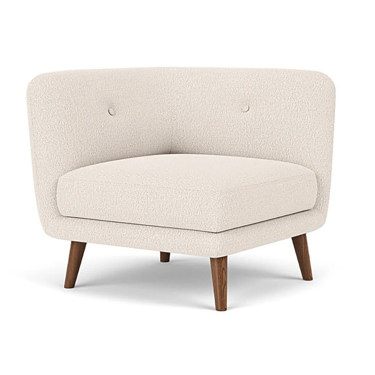 Alfred Boucle Right 1 Seater Modular Sofa