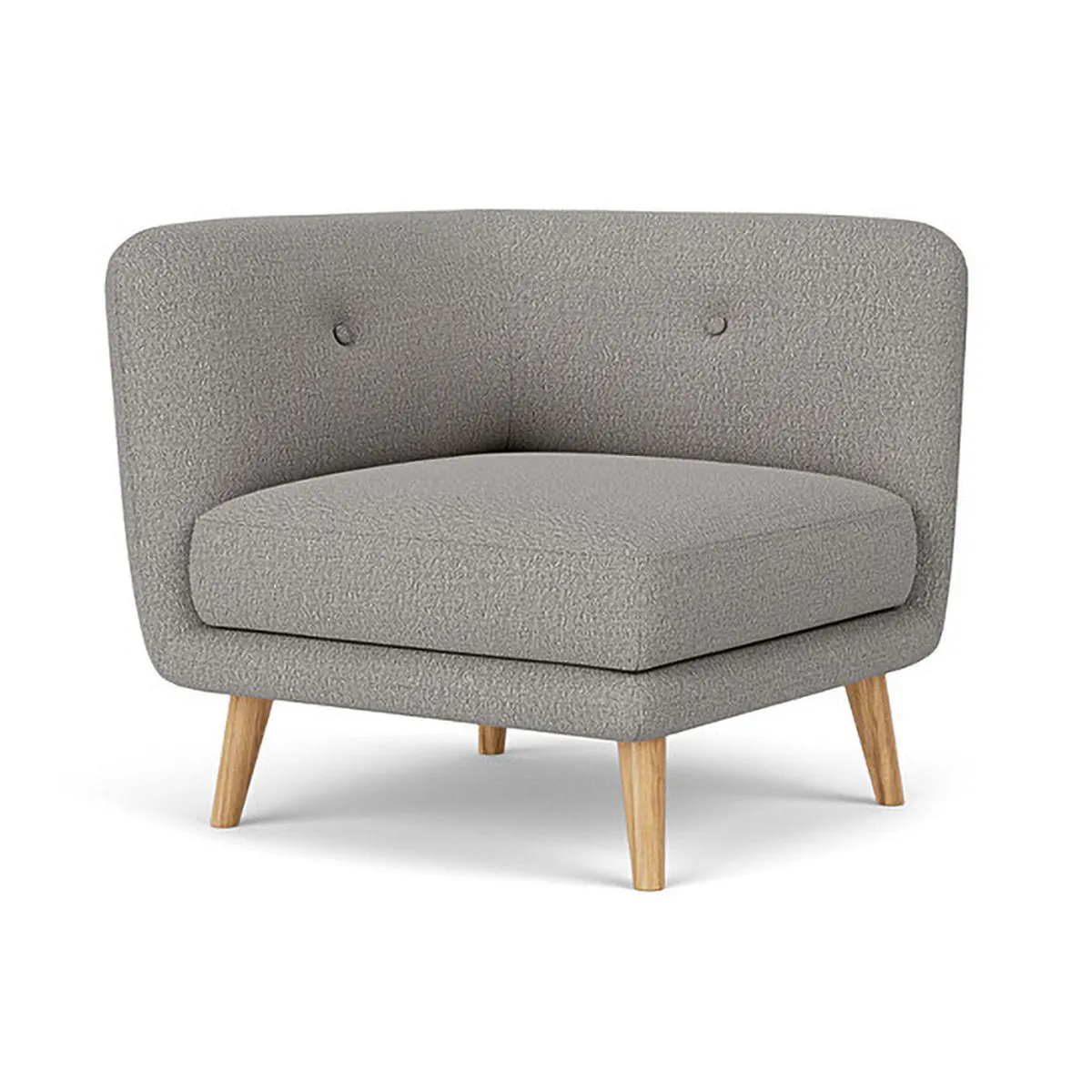Alfred Boucle Right 1 Seater Modular Sofa