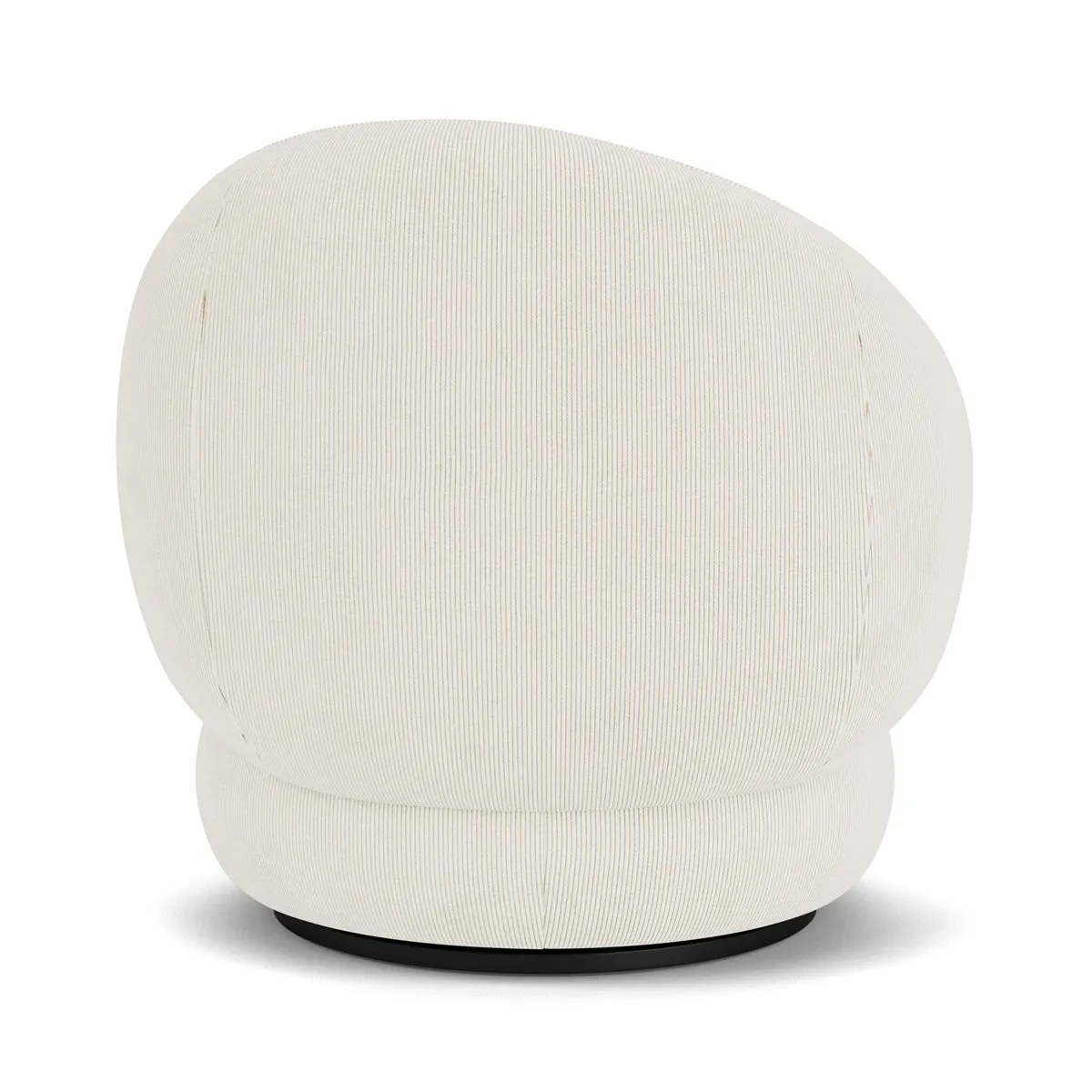 Alma Velvet Swivel Armchair