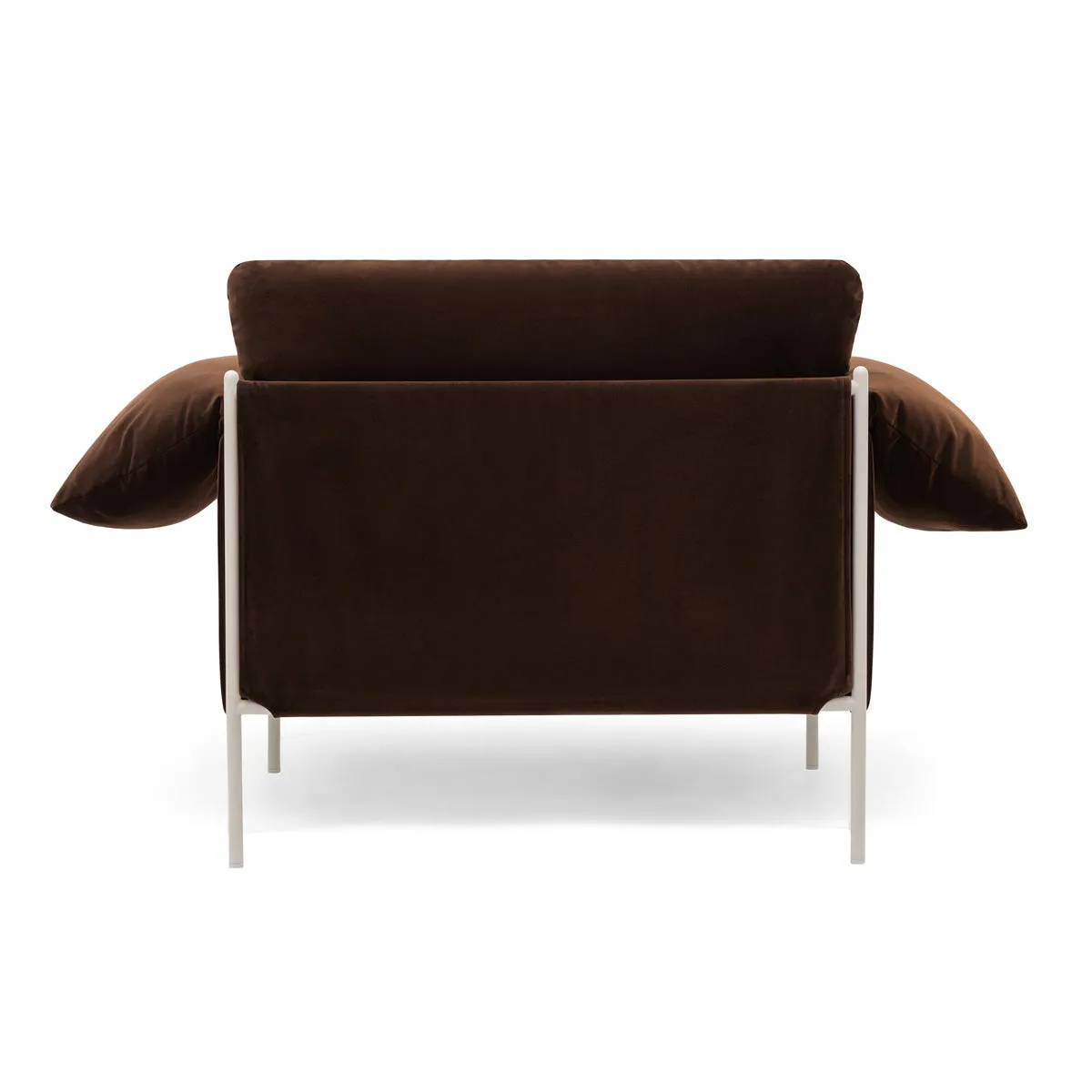Alva Armchair (Nougat Frame, Avalon Piccolo)