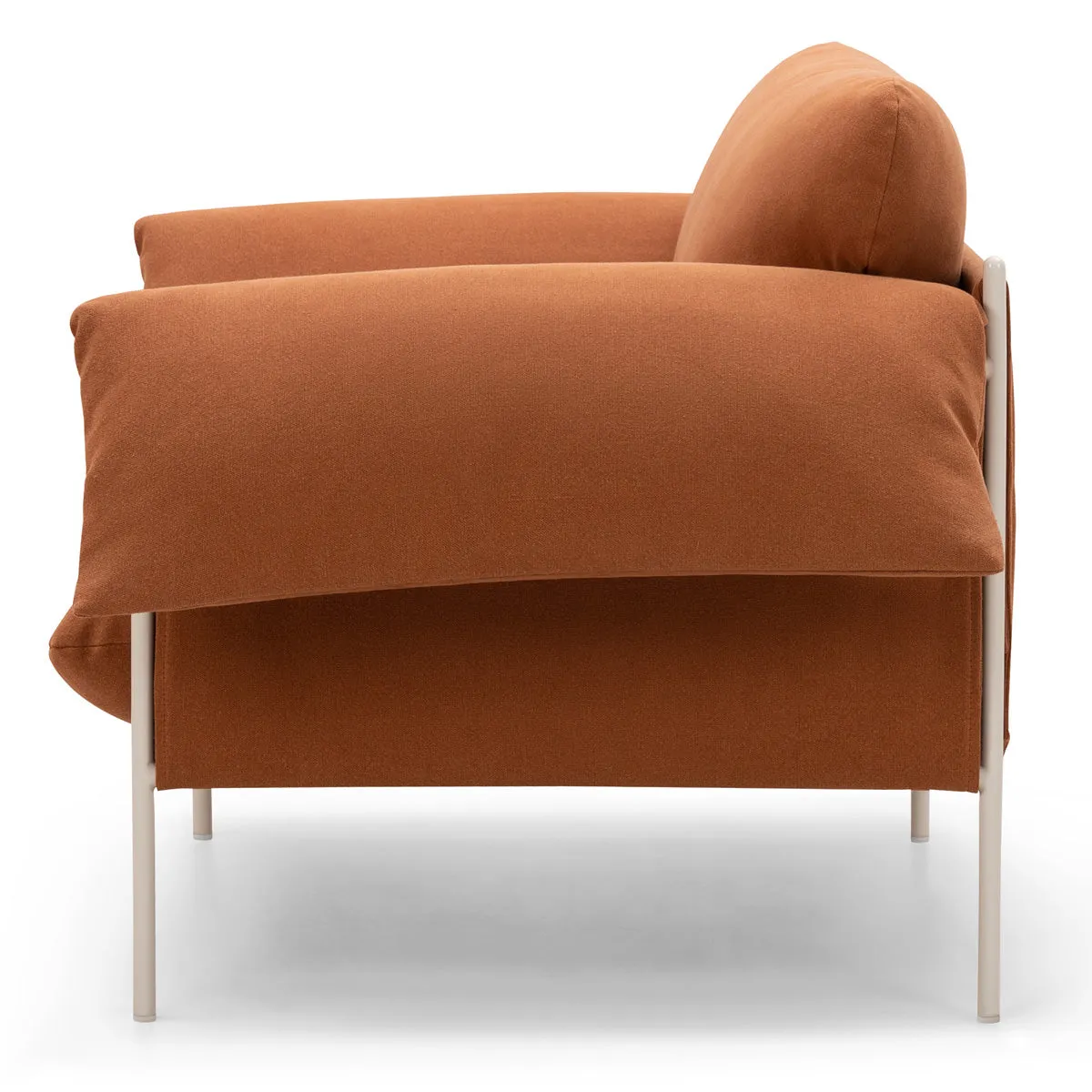 Alva Armchair (Nougat Frame, Cabarita Hazel)