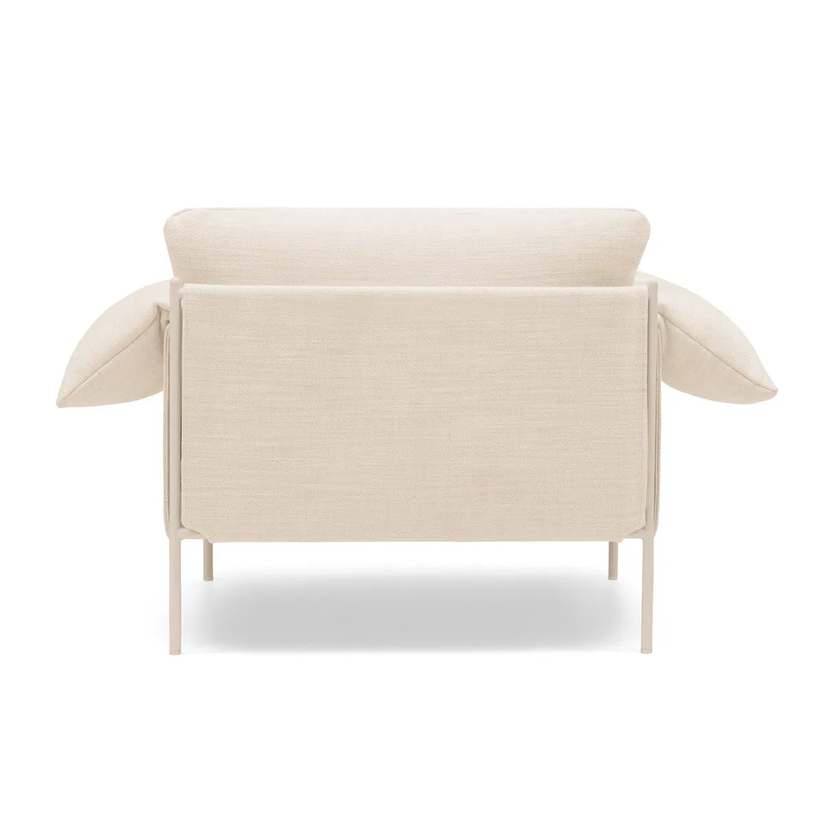 Alva Armchair (Nougat Frame, Hyams Sable)