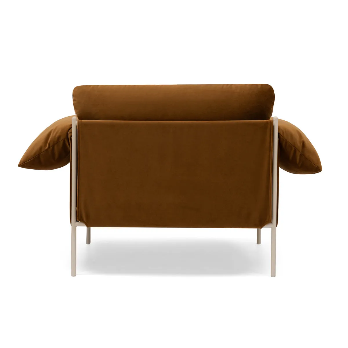 Alva Armchair (Nougat Frame, Malibu Cognac)