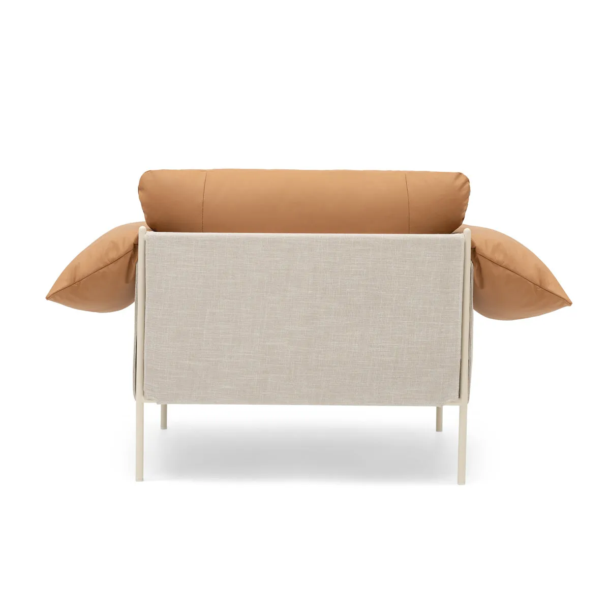 Alva Armchair (Nougat Frame, Simpson Tan)