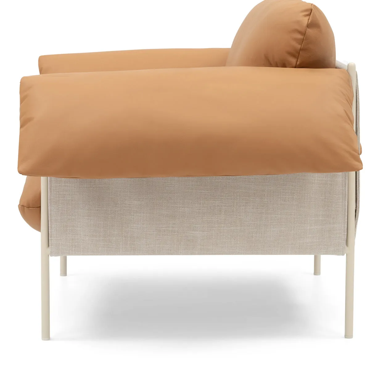 Alva Armchair (Nougat Frame, Simpson Tan)