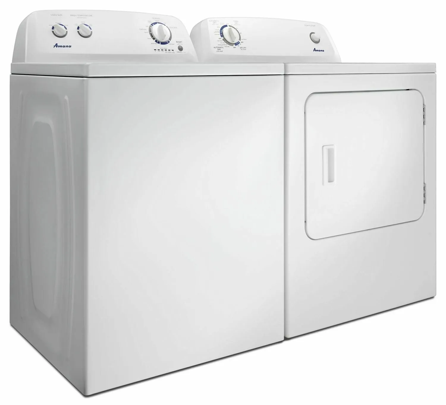 Amana NGD4655EW 6.5 Cu. Ft. Gas Dryer With Wrinkle Prevent Option - White