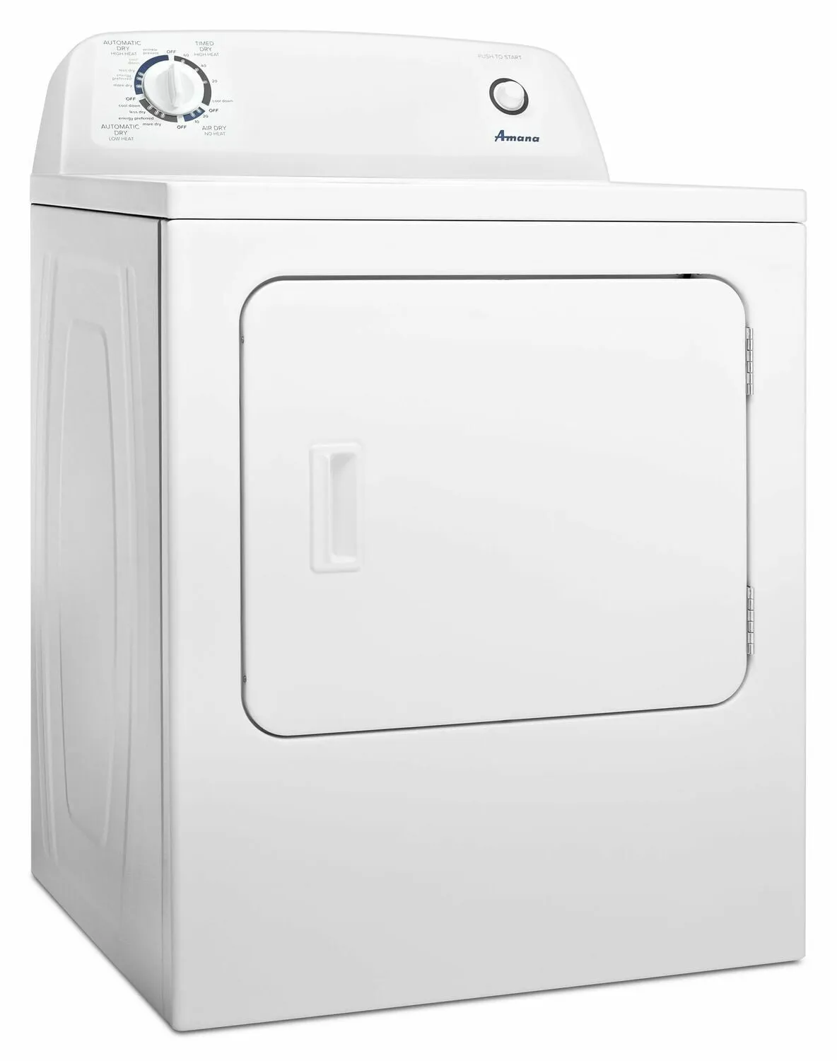 Amana NGD4655EW 6.5 Cu. Ft. Gas Dryer With Wrinkle Prevent Option - White
