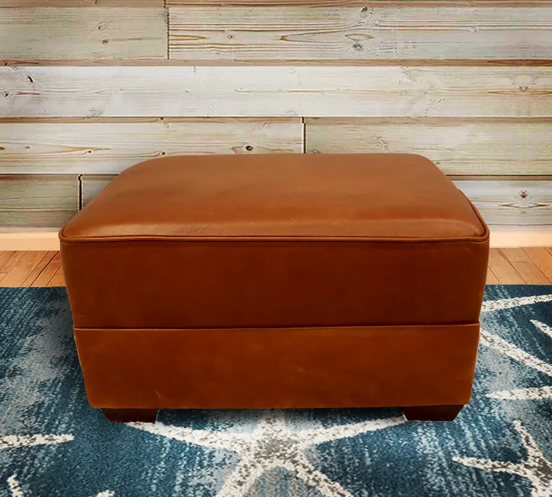 American Classics Leather - 554 Tanner - Ottoman