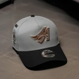 Hot Sale Alert Anaheim Angels Mlb Silver Uv / New Era 9Forty A-Frame
