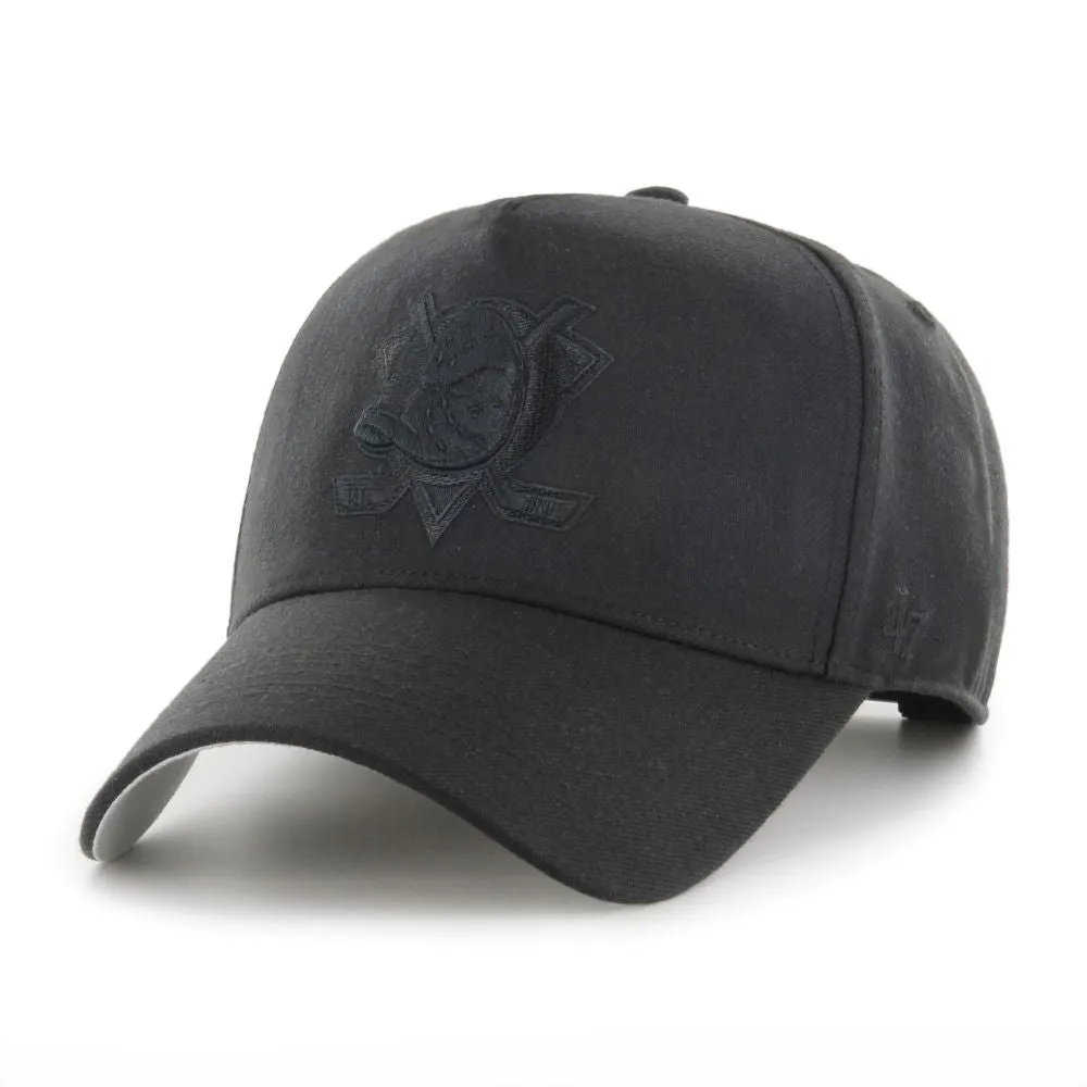 Grab It Now Anaheim Ducks Black/Black 47 Mvp Dt Snapback