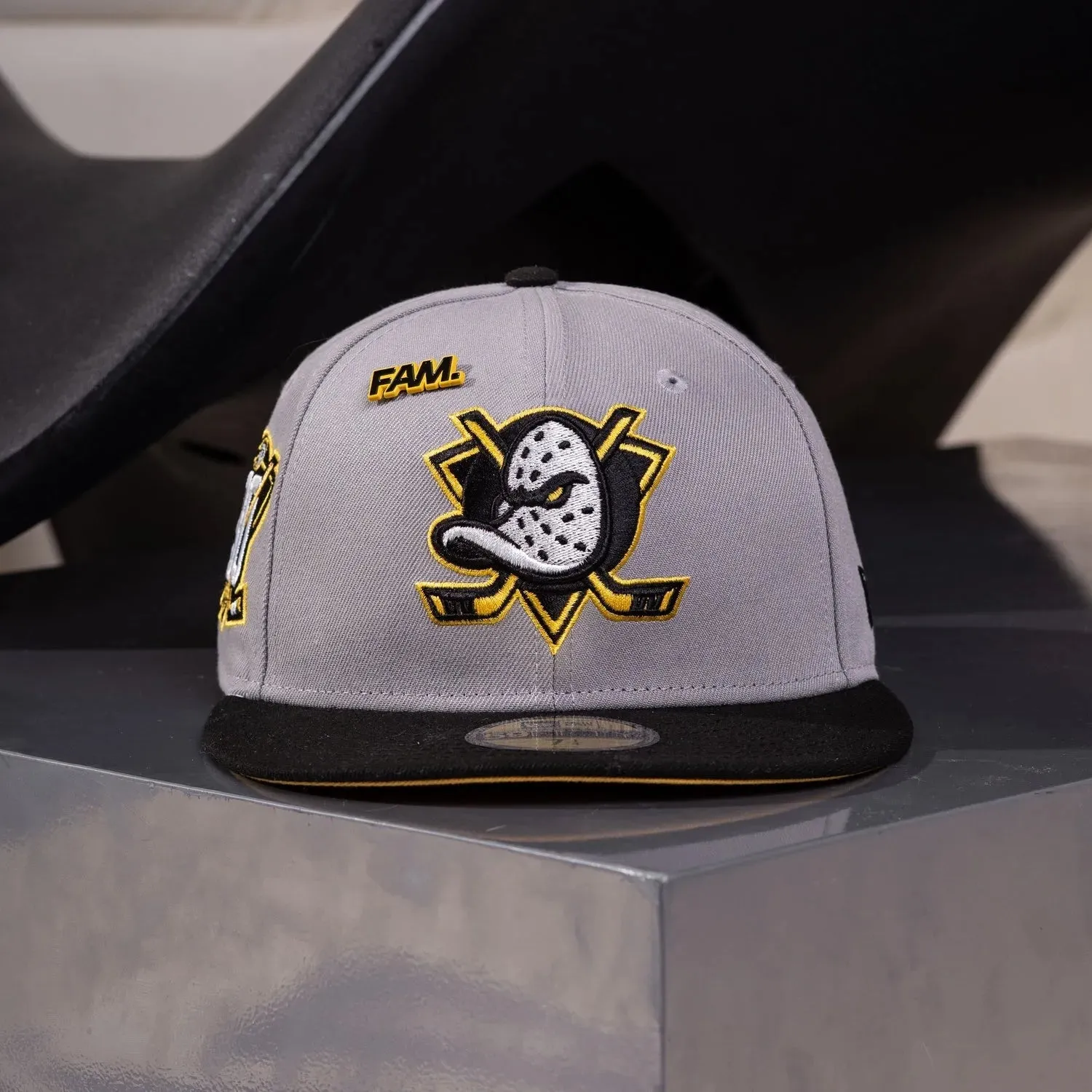 Anaheim Ducks Cap Grey 30Th Patch / New Era 59Fifty Fitted Today Only Discount Alert